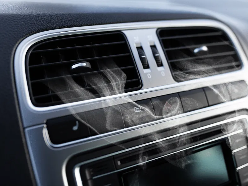 車のエアコン吹き出し口